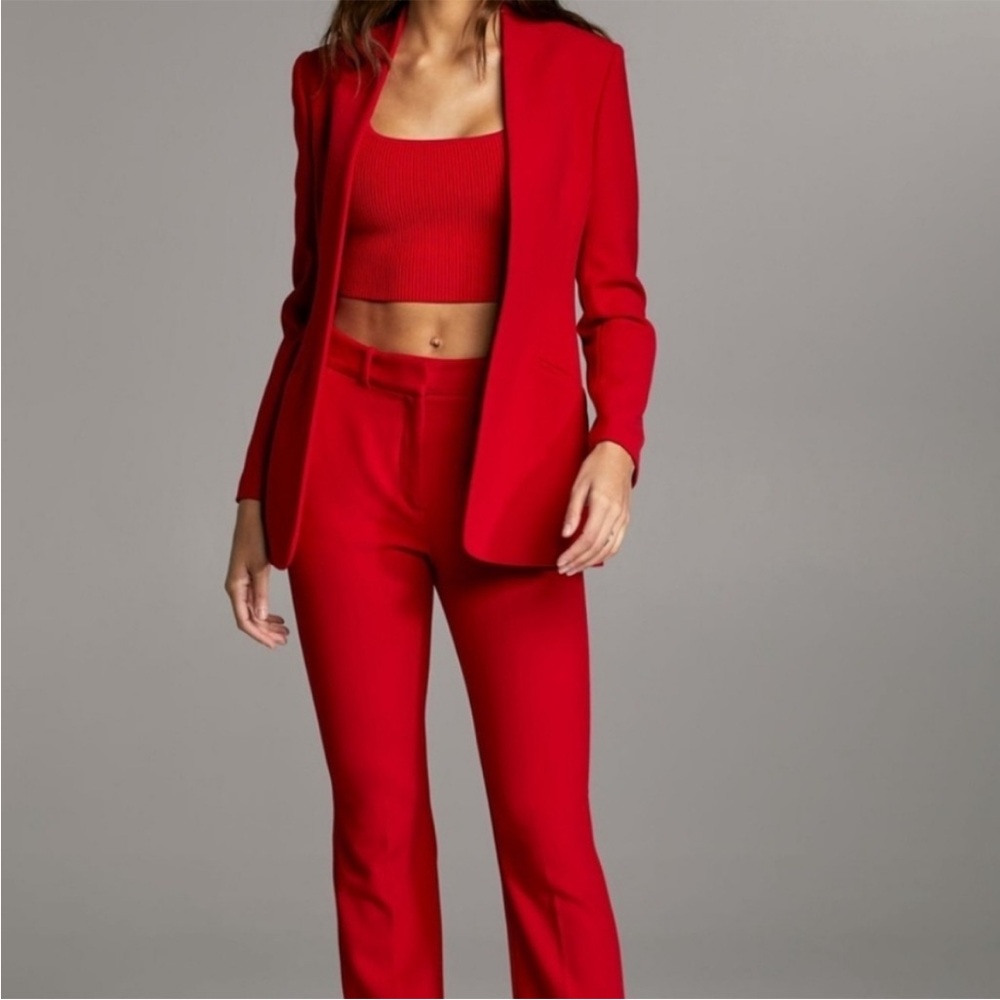 Babaton Red Jackson Blazer - Size 8